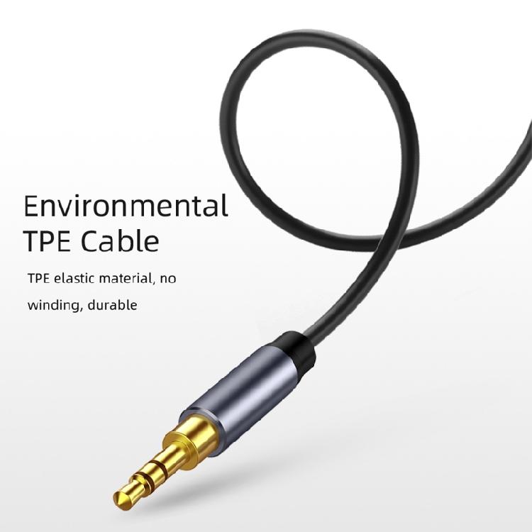 Stereo 3.5mm Aux Cord Audio Adapter Cable for Portable Devices with 3.5mm Port