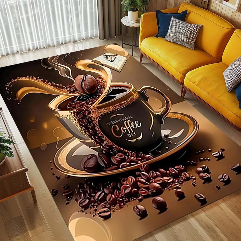 Coffee Day Living Room Nonslip Area Rug Soft Carpet For Bedroom Game Playroom Sofa Office Home Decor Doormat Christmas Gift C9261228