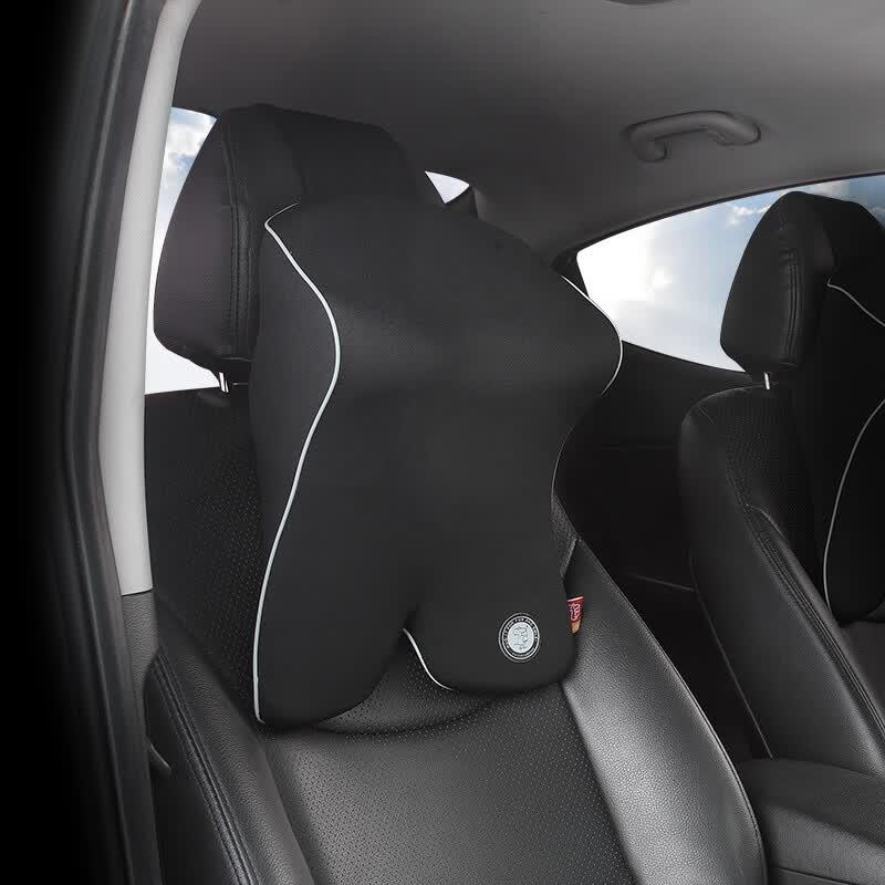 GiGi Adjustable Memory Foam Car Headrest Pillow чёрный