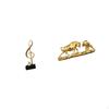 Creative Resin Music Bull Sculpture Modern Tabletop Ornament Feng Shui Animal Figurine Centerpiece