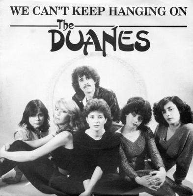 7inch Record DUANES  We Cant Keep Hanging On CHEAP20 Cheapskate Reco 1981 UK Pop Used