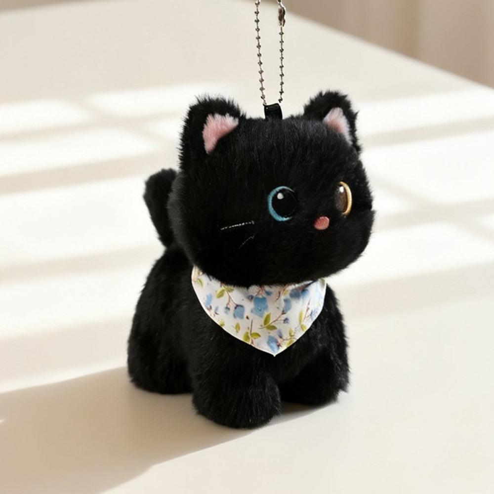 Super Soft Cat Stuffed Plushies Doll 13cm Kitty Plush Keychain Cat Animal Stuffed Toy Home Decor