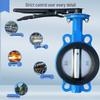 DN150 Manual Wafer Butterfly Valve