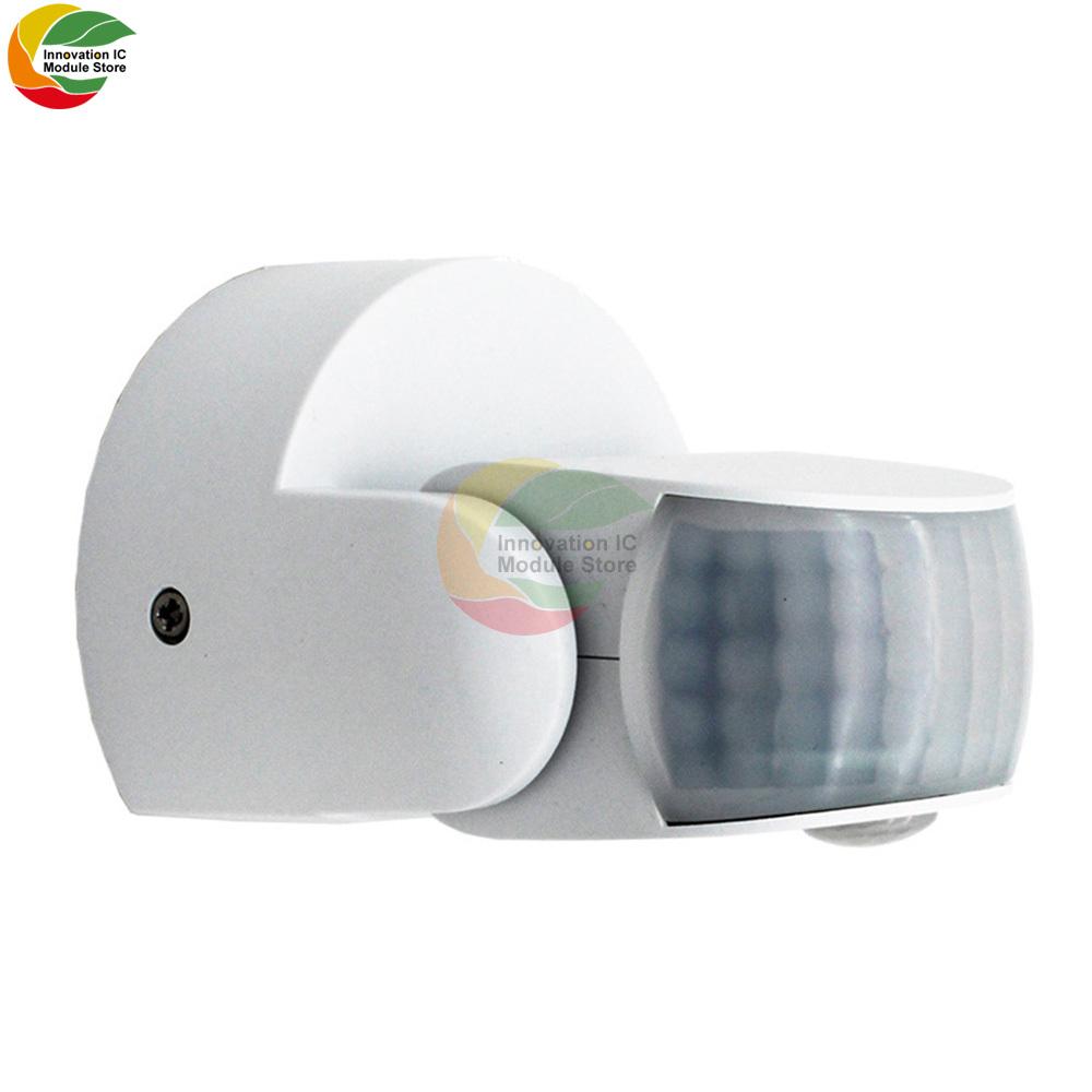 Motion Sensor Switch AC220-240V PIR High Sensitive Waterproof Wall Sensor Light Switch 3-12m Detection Distance
