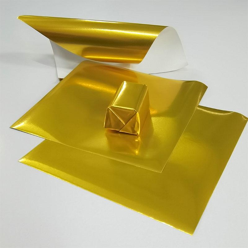 100Pcs 20*20Cm Diy Food Aluminum Foils Wrapping Paper Sheets Packaging For Chocolate Candy Wedding Party Birthday Gift Decor