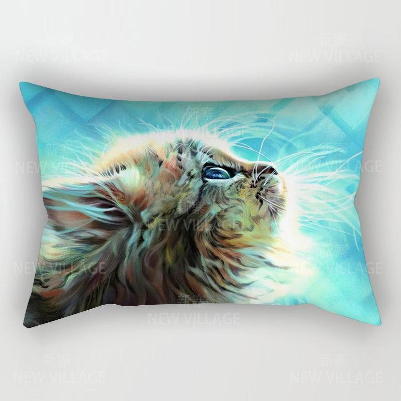 Home Autumn Decoration Oil Painting Style Pillow Cushion Cover Decorations Throw Pillow Cover 30*50 Pillowcase 30x50 40x60 50*70