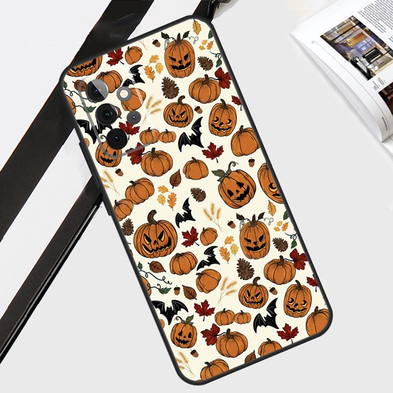 Autumn Pumpkins Case For Samsung Galaxy A06 A56 A36 A26 A16 A54 A34 A14 A12 A22 A32 A52 A13 A53 A15 A35 A55