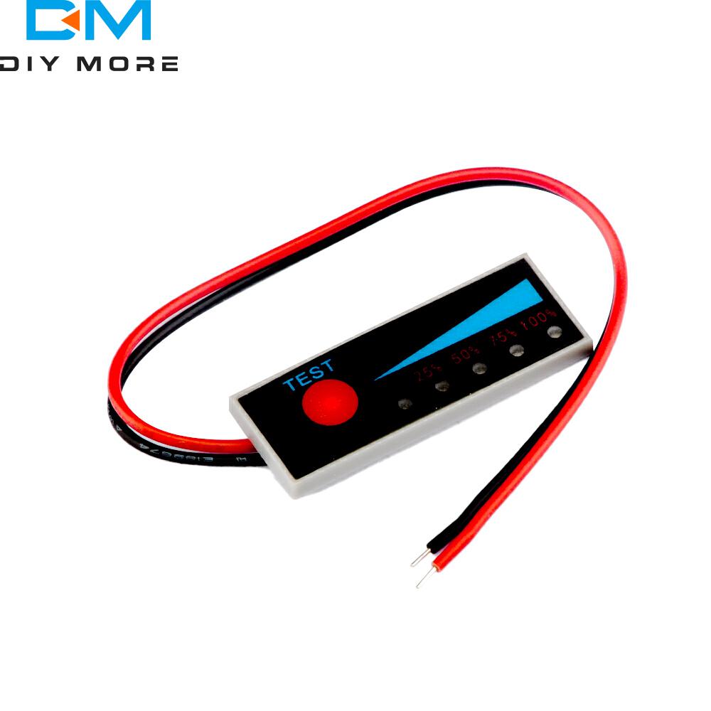 BMS 5S 21V Electricity Indicator Board 18650Lithium Cell Power Display with LED Battery Power Percentage Indicator