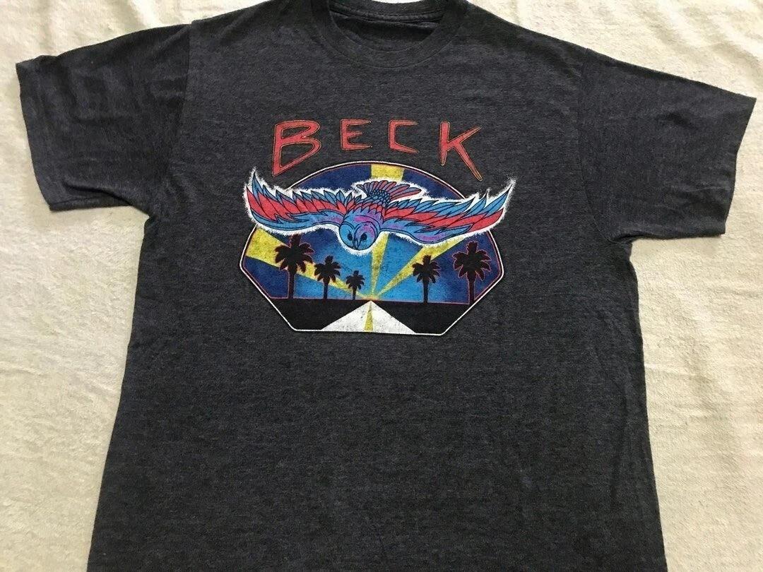 Beck Singer Band Tour Dark Heather T Shirt Full Size S-5XL BT832 Unisex T-Shirt M