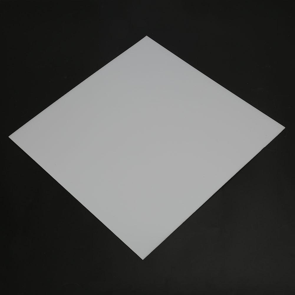 2x300x300mm White Polyoxymethylene Board POM Engineering Plastic Plate Sheet
