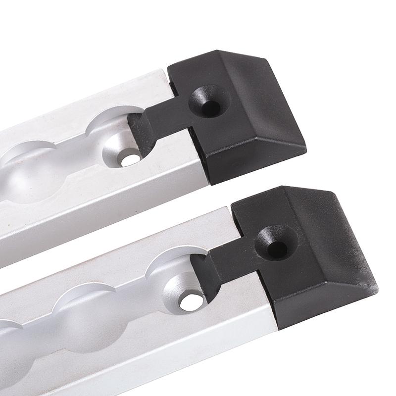 Airline Rail Plug Anchor Track end Plastic Finish For The Rail Anti-collision Round / Square Motorcycle Traile Accessories