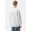 Customellow Grey Graphic Sweatshirt Cwtas25116gyx