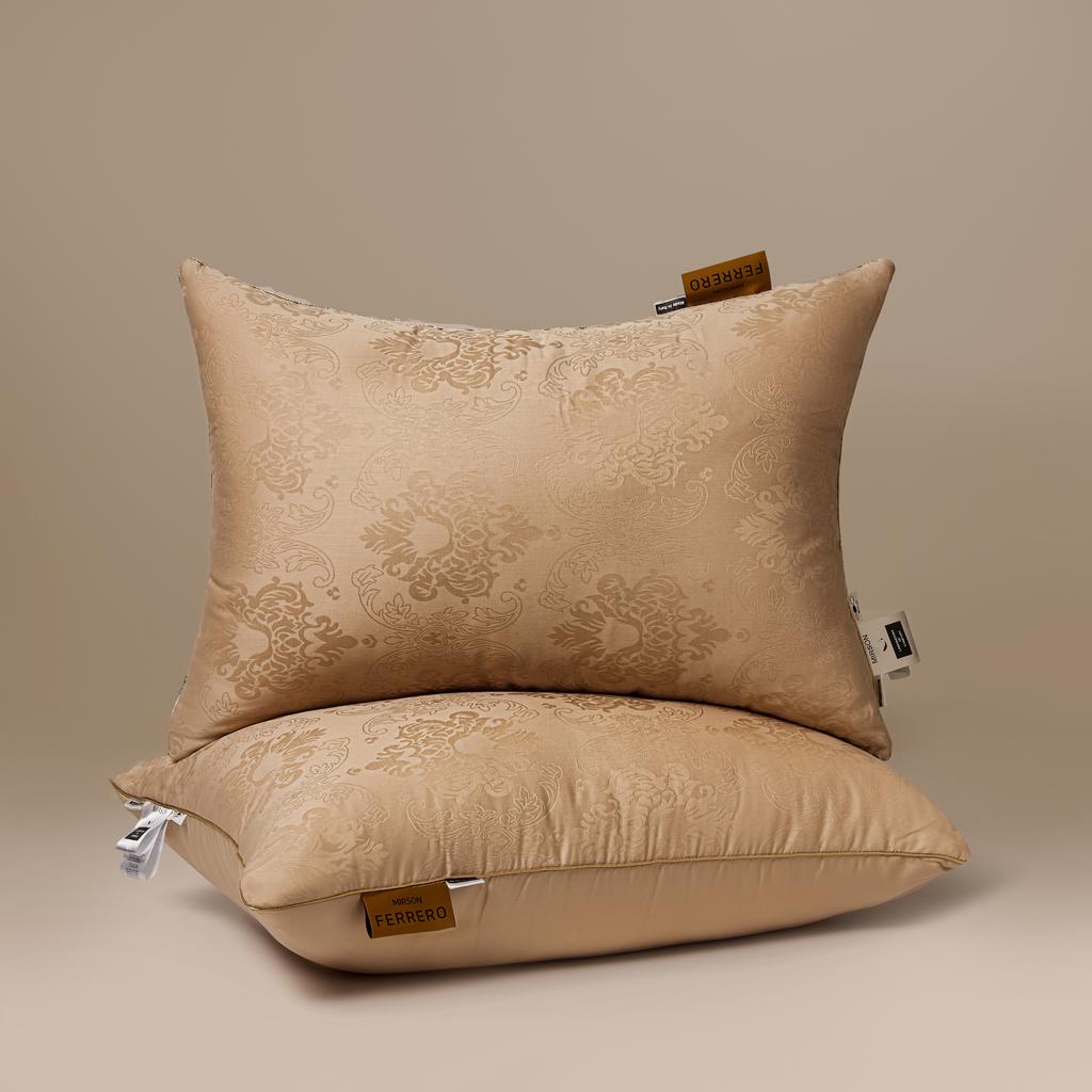 Polyester (Anti-Allergen) Pillow Gold №15-35 100% cotton, 100% polyester filling. Medium.