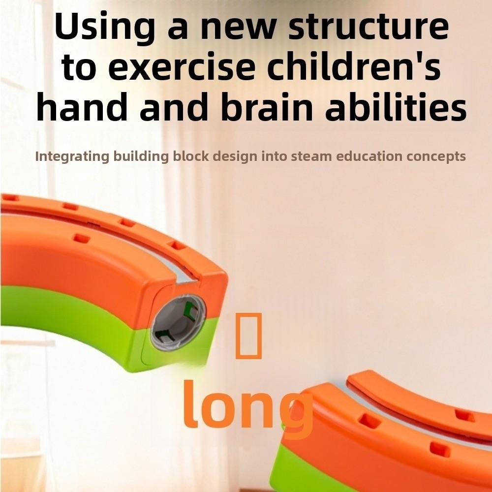 DIY Track Fusio Magnetic Car Toy 3D Cube Track Trackle Toy Set New Track Fusio Toys