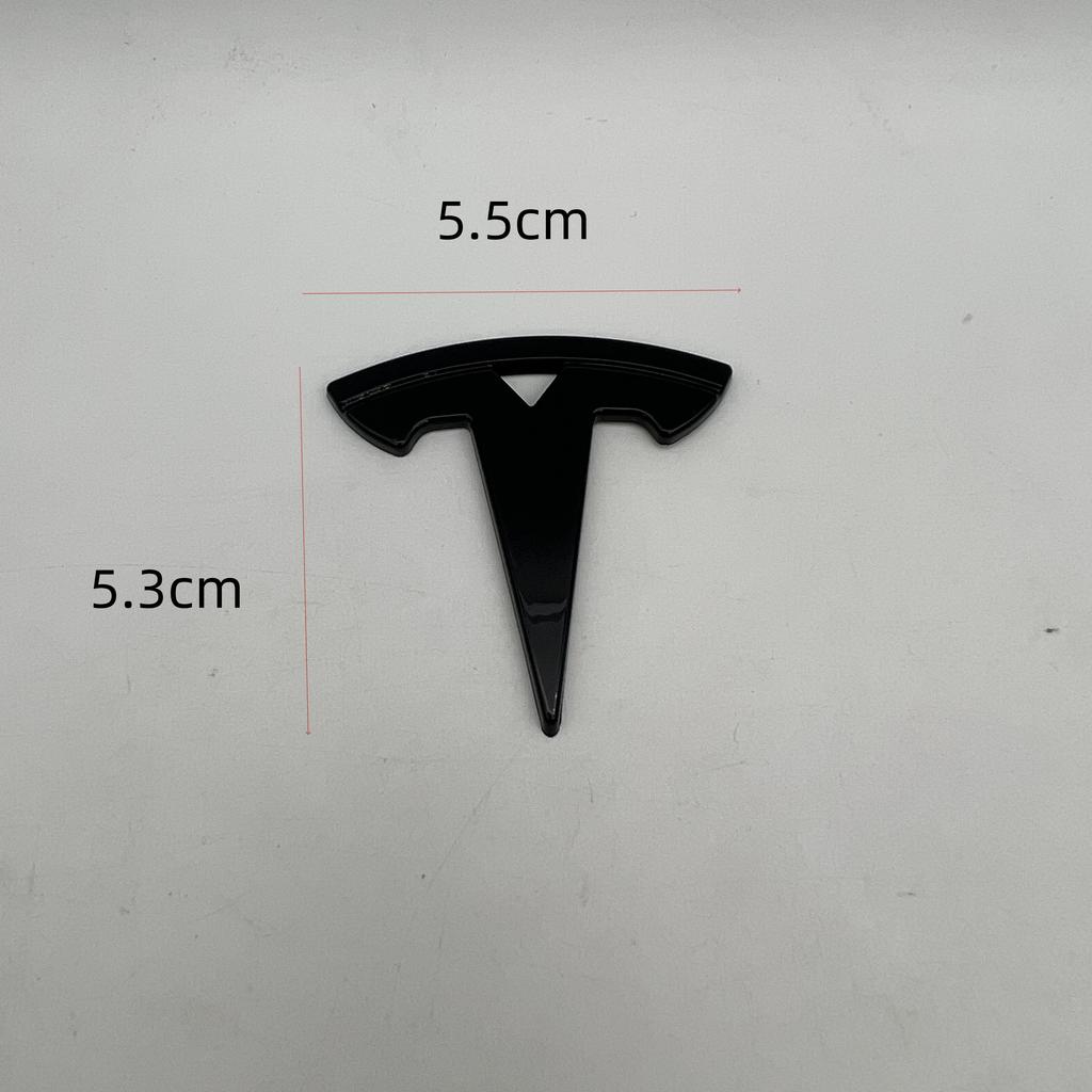 1 Stück ABS für Tesla Model Y Model 3 Auto Emblem Lenkrad Mittelabzeichen Lenkrad Aufkleber Decal Styling Auto Zubehör