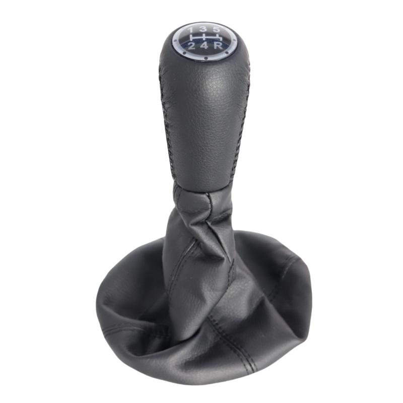 For FIAT PUNTO 188 MK2 Transmission Gear Shift Knob Head Lever Shifter Leather Gaiter Boot Case Collar Car Styling Accessories