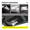 Car Sun Visor Tissue Box Paper Napkin Storage Bag Accessories For Lexus IS350 ES350 IS250 IS460 IS220h IS300 LX570 UX250hQF2