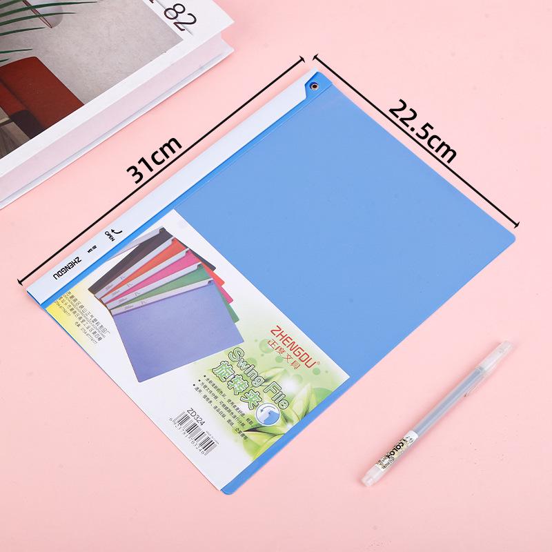 

New A4 Rotating Folder with Draw Rod Lever Clip and Test Paper Holder Rotating Clip