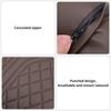 Car Headrest Neck Pillow Fits for BMW X3 X5 Accessories X1 X2 X4 X6 X7 1 2 3 4 5 6 7 Series Car Soft PU Seat Pillow Head Neck Rest Cushion (Mocha