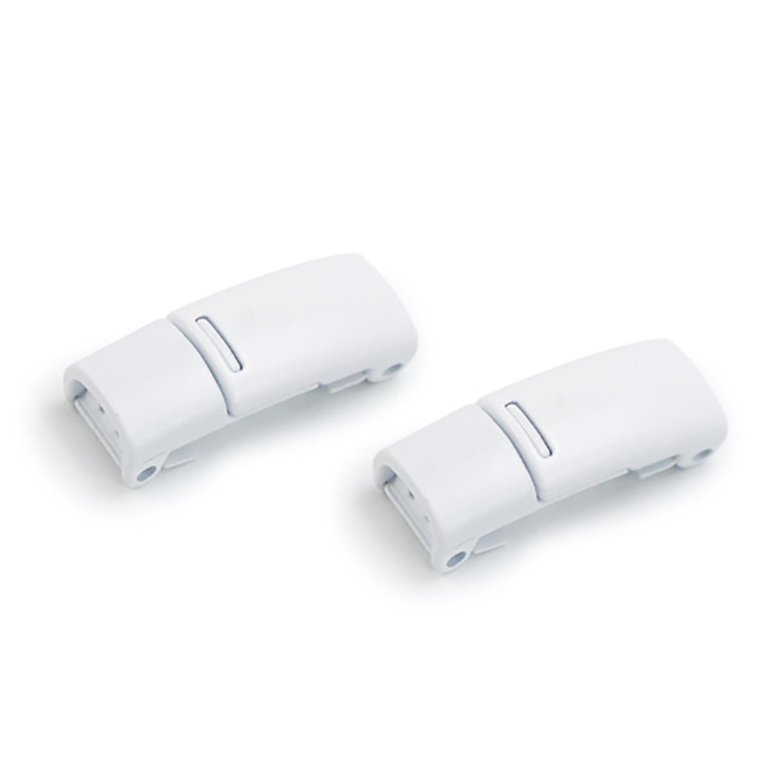 

Креативная новая металлическая магнитная магнитная пряжка, пряжка для ленивых шнурков, эластичный шнурок, плоский ремень, материал для обуви, аксессуары I белый