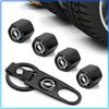 1Pcs Car Keychain Auto Tire Valve Cap Car Emblem Accessories For Opel Astra H G Corsa Insignia Astra Antara Meriva Zafira Interior