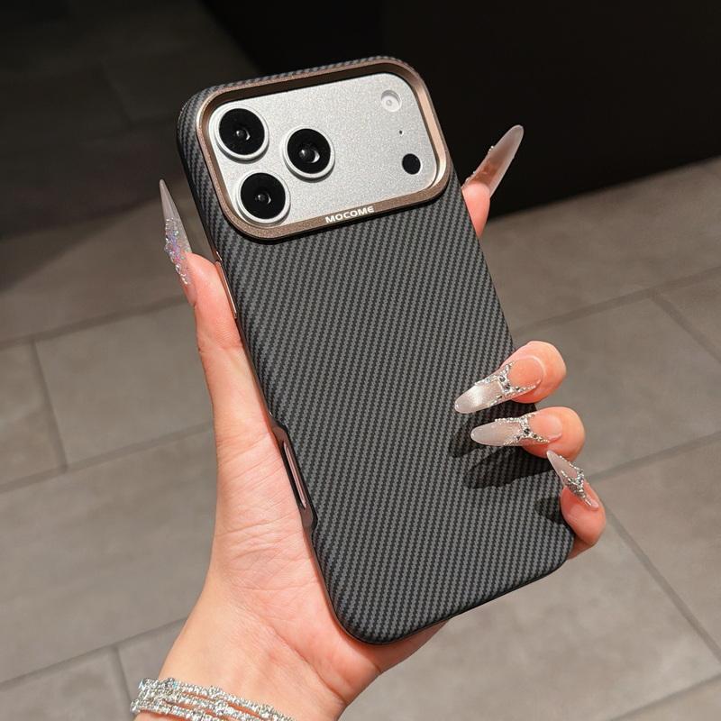 

Magnetic Carbon Fiber Texture Leather Case For iPhone 17 Pro Max 16 15 14 13 Pro Max Luxury Hybrid TPU Built-in Strong Magnets Shockproof Soft Cover For iPhone Air чёрный