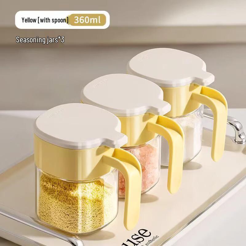 ASD Glass Seasoning Dispenser Set