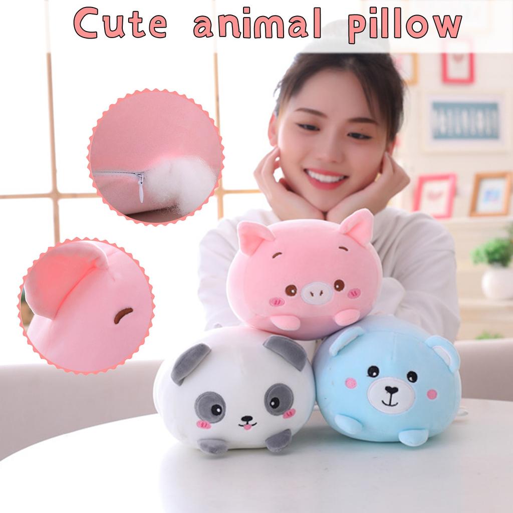 Plush Toy Set Stuffed Animals Creative Decoration Cute Plush Pillows