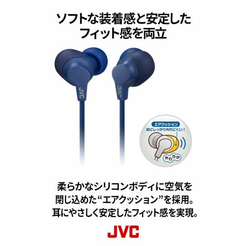 JVC Kenwood HA-FX28W-P Bluetooth Wireless Earphones, Water-Resistant, Pink