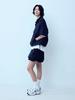 Luvm Lettering Anorak Zip-Up_Navy