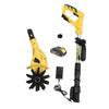 Cordless Cultivator Handheld Ergonomic Safety Switch High Efficiency Removable Gears Electric Garden Rototiller for
