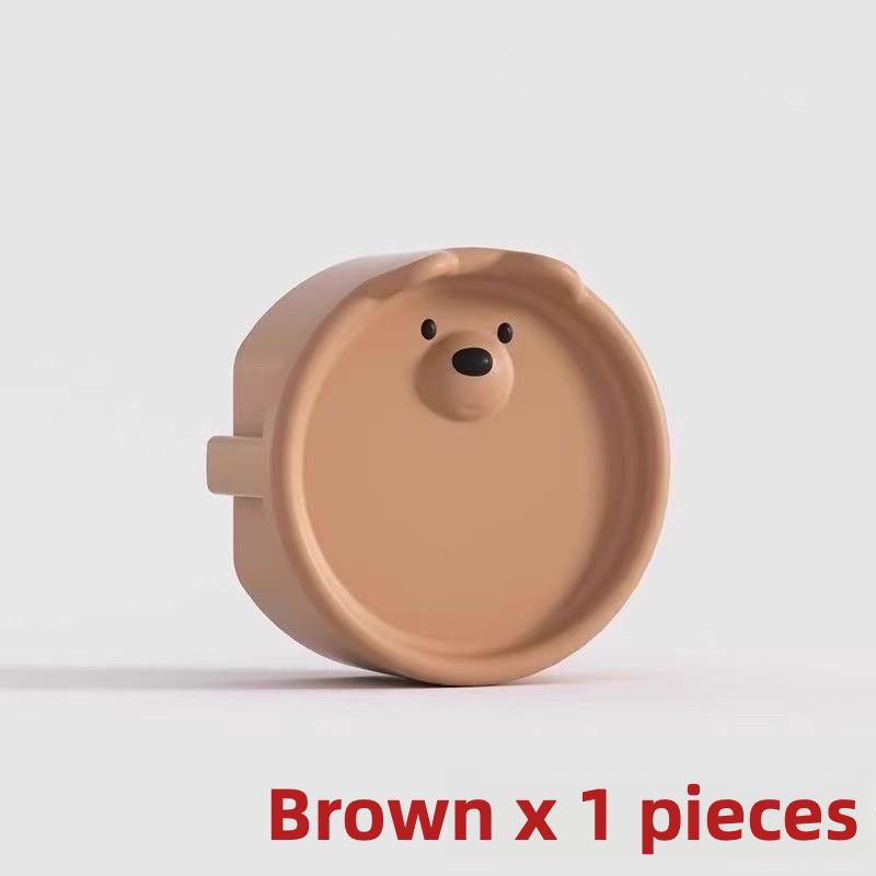 

Защитная крышка для розетки с 2 штырьками - Силиконовый протектор для розеток европейского типа, Пыле- и ударопрочные защитные колпачки 1pcs коричневый