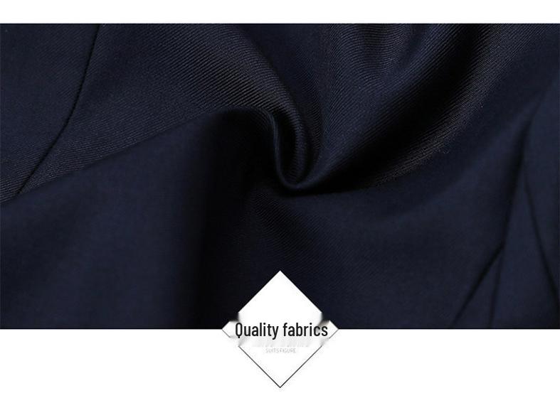 Unisex British College-Style Suit Jacket & Pleated Skirt Set: Stylish, Professional JK Uniform.