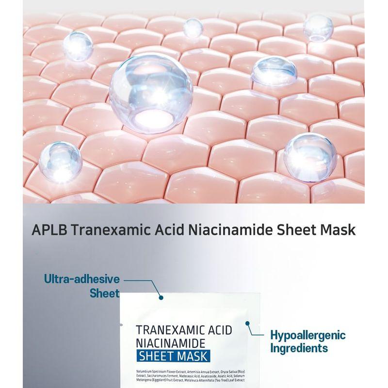 APLB - Tranexamic Acid Niacinamide Sheet Mask Set