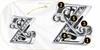 Charms Letter Z 925 Pendant Bead S925 Zircons Twigs Letter
