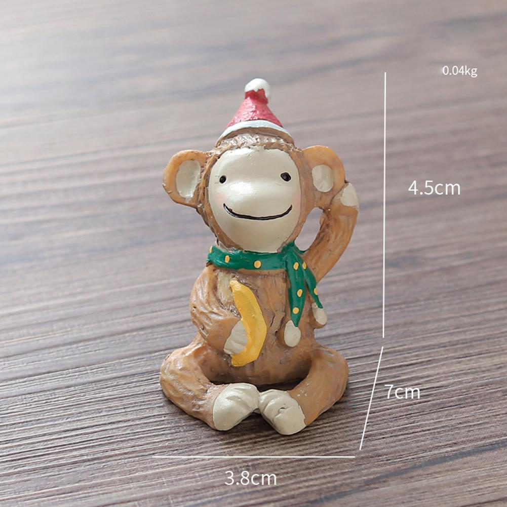 Aquarium Decor Fish Tank Aquarium Ornament Resin Crafts Cartoon Christmas Series Landscaping Decor