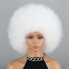 MISSQUEEN Duhová kudrnatá afro paruka pro děti Ženy Kudrnatá afro paruka ze syntetického vlákna Cosplay Denní nošení Kinky Curly Paruka