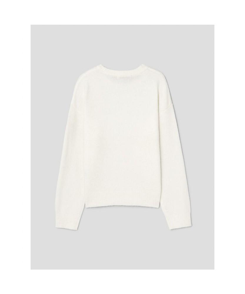 8seconds Soft Touch Round Neck Pullover Ivory