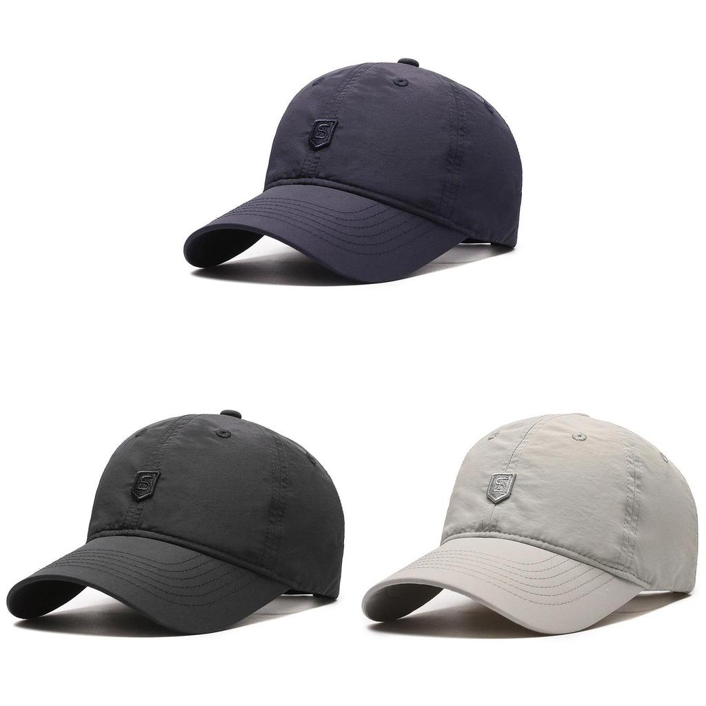 Nylon Baseball Cap With Breathable Mesh For Summer Outdoor Casual Wear