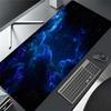 Weltraum Galaxie Landschaft HD Mauspads Büro Computer Blau Gaming Tastaturmatte Mousepad Laptop Rutschfeste Tischmatte