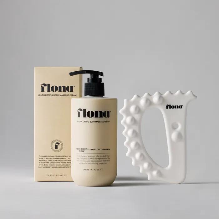 Florna Body Elasticity Set (Body Wrap + Youth Lifting Body Cream)