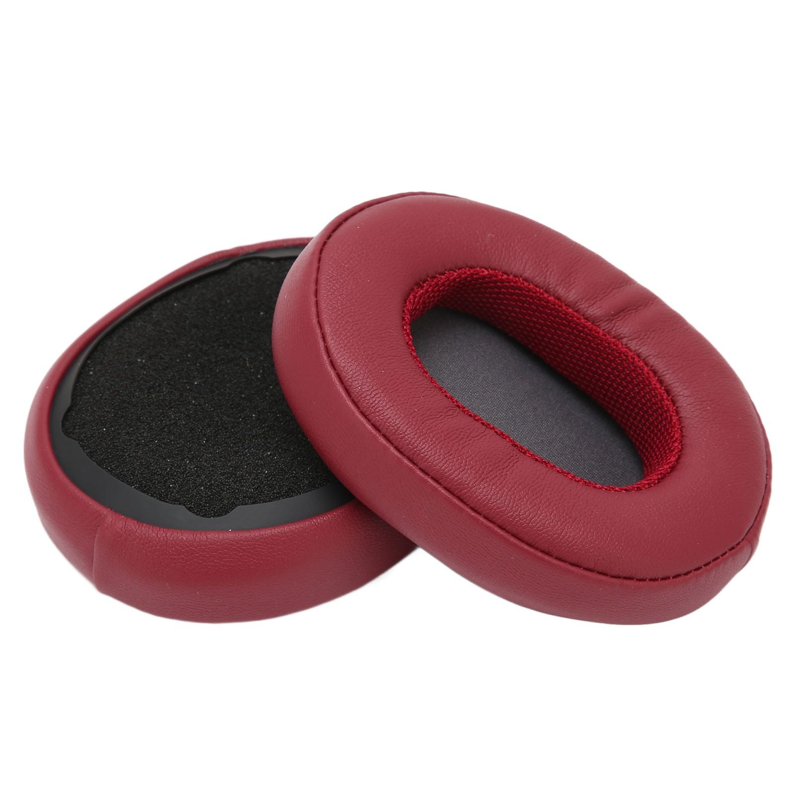 Сменные амбушюры из протеиновой кожи для беспроводных наушников Skullcandy Crusher 3.0 Hesh3, ремонт амбушюров вино красного