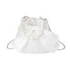 Lapimou Drawstring Shoulder Bag, Women's, Party, Pearl Pouch, Yukata, Small, Stylish, Cute, Trendy, Perfect for Coming-of-Age Ceremonies, Dresses,