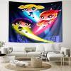 Powerpuff Wall Hanging Tapestry Wall Cloth Tapestries Decor Wall Bedroom Decoration