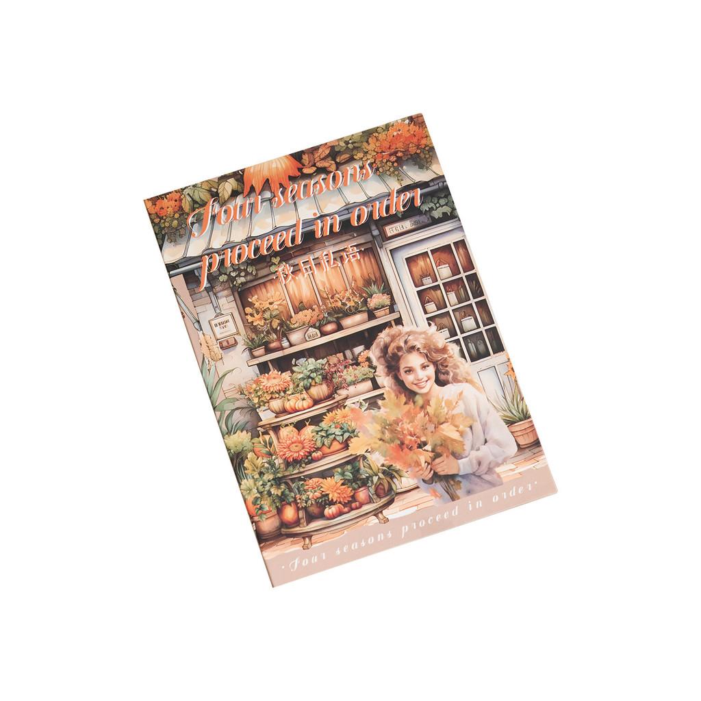 20Sheets/pack PET Decor Stickers Diary Girl Scrapbooking Material Decor Album Stationery Sticker