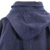 Brand new HB Big Hood Silky Denim Mod coat XL Long coat Denim jacket Men's Used