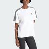 Adidas Originals Trefoil Logo Print Short Sleeve T-Shirt Women Tops White IR8051