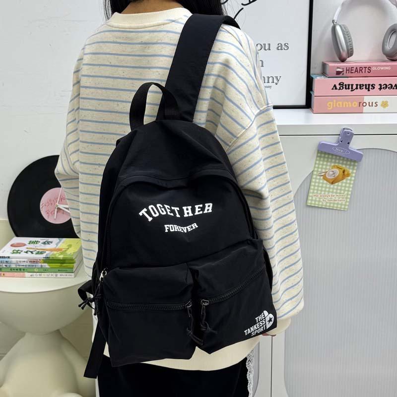 Schoolbag Boys Backpack Lightweight Outdoor School Bag Splicing Contrasting Color Primary School Students Grades 1-1 Large Capacity Children's