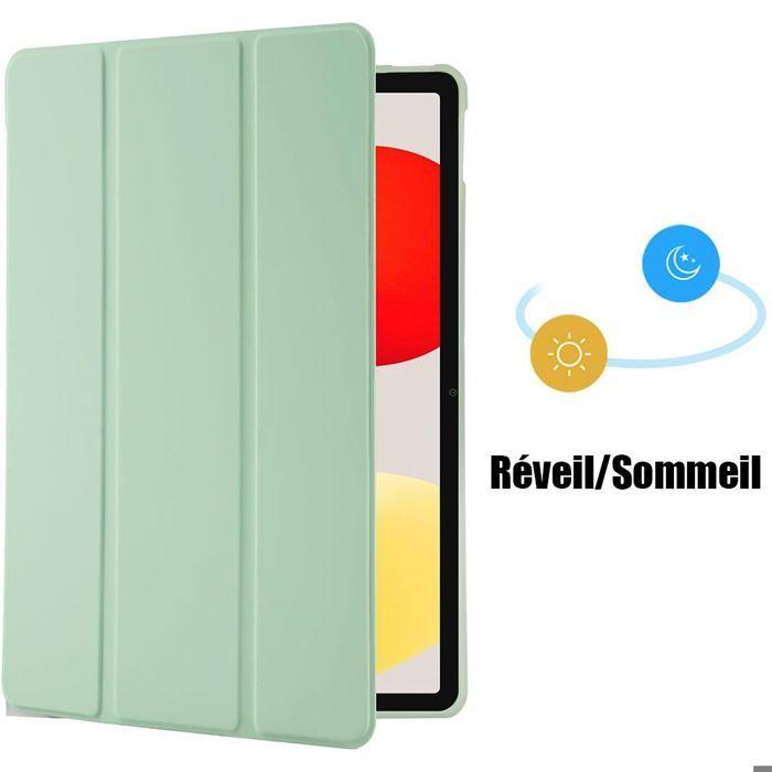 Coque pour Lenovo Tab M11 2024, Protection Hybride Anti-Rayures avec Support - Vert
