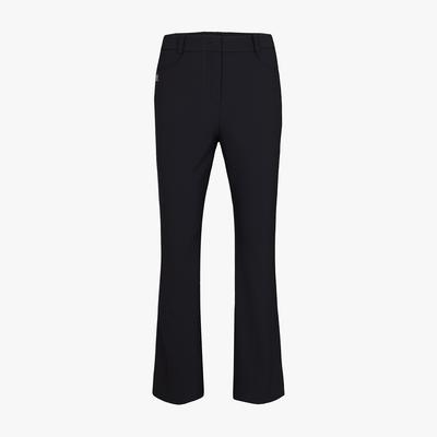 FAIRLIAR GOLF Lace Slit Bootcut Pants (Black)